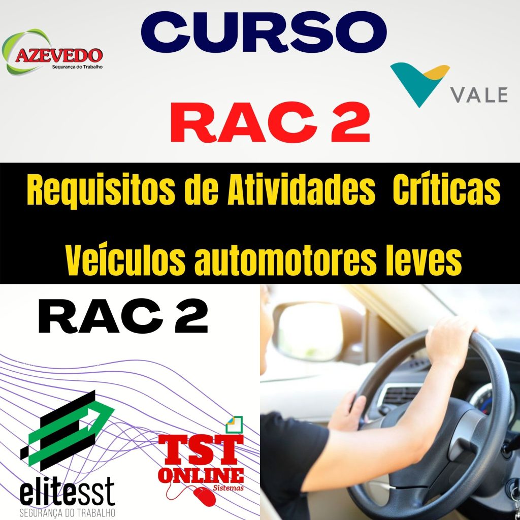 Curso Rac 2 Vale Veículos automotores leves