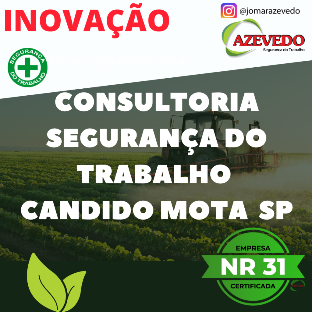 Consultoria segurança do trabalho Candido Mota SP