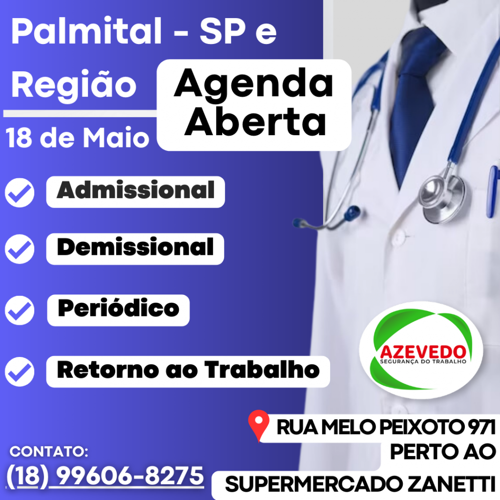 Azevedo : Agenda Segura em Palmital